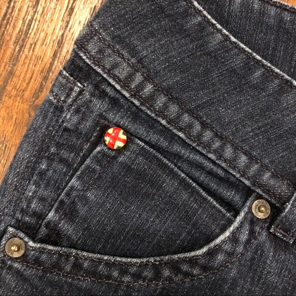 Hudson Double Button Flare Jeans - Picture 9 of 16